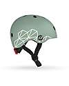 Scoot and Ride Casco Baby XXS-S - Linee Verdi - 45-51 cm Caschi Bici