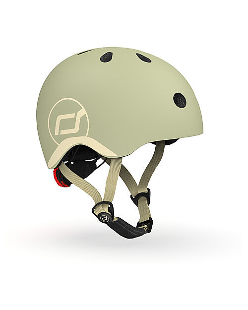 Scoot and Ride Casco Baby XXS-S - Verde Oliva - 45-51 cm Caschi Bici