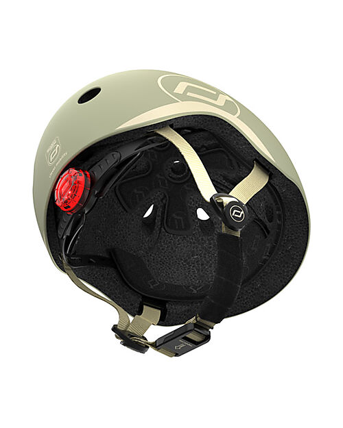 Scoot and Ride Casco Baby XXS-S - Verde Oliva - 45-51 cm Caschi Bici