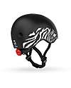 Scoot and Ride Casco Baby XXS-S - Zebra - 45-51 cm Caschi Bici
