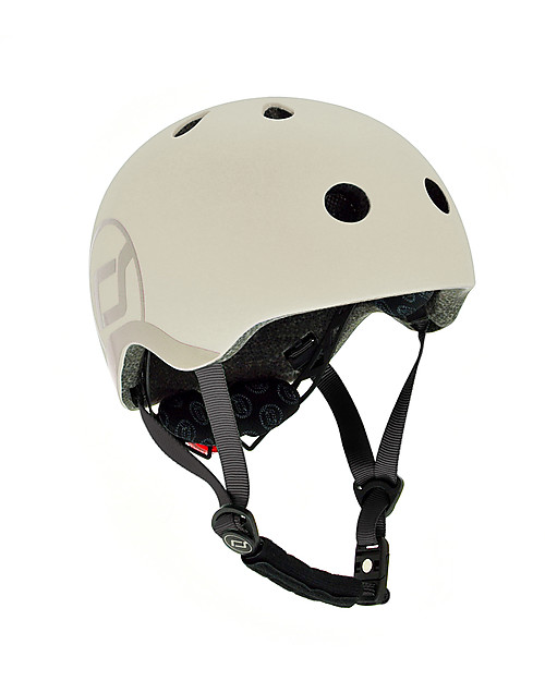 Scoot and Ride Casco Bambino S-M - Grigio Cenere - 51-55 cm Caschi Bici