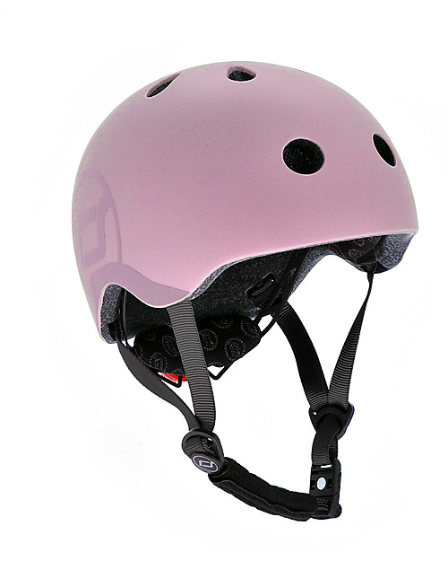 Scoot and Ride Casco Bambino S-M - Rosa - 51-55 cm Caschi Bici