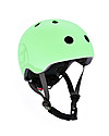 Scoot and Ride Casco Bambino S-M - Verde Kiwi - 51-55 cm Caschi Bici