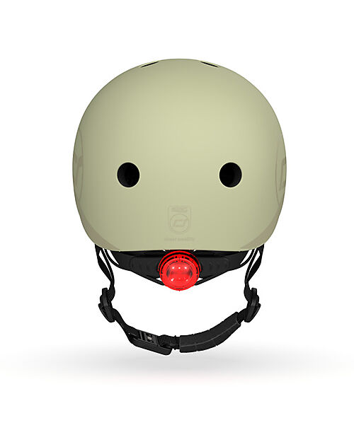 Scoot and Ride Casco Bambino S-M - Verde Oliva - 51-55 cm Caschi Bici