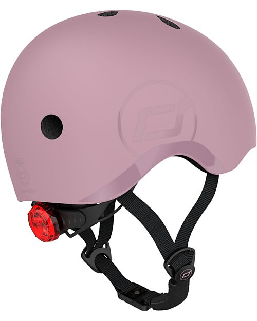Scoot and Ride Casco Bambino S-M - Wildberry - 51-55 cm Caschi Bici