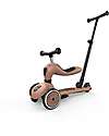 Scoot and Ride Monopattino a Triciclo con Barra di Spinta Highwaykick 1 Push and Go - Mocha Monopattini