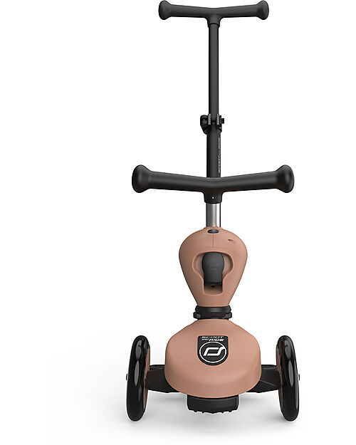 Scoot and Ride Monopattino a Triciclo con Barra di Spinta Highwaykick 1 Push and Go - Mocha Monopattini