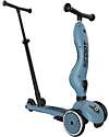 Scoot and Ride Monopattino a Triciclo con Barra di Spinta Highwaykick 1 Push and Go - Steel Monopattini