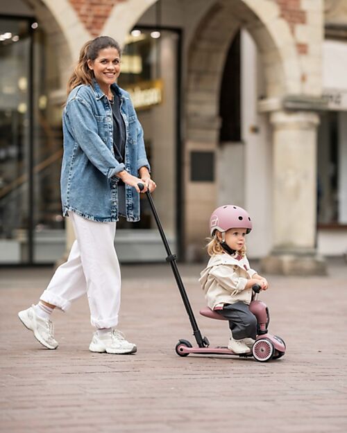 Scoot and Ride Monopattino a Triciclo con Barra di Spinta Highwaykick 1 Push and Go - Wildberry Biciclette senza Pedali