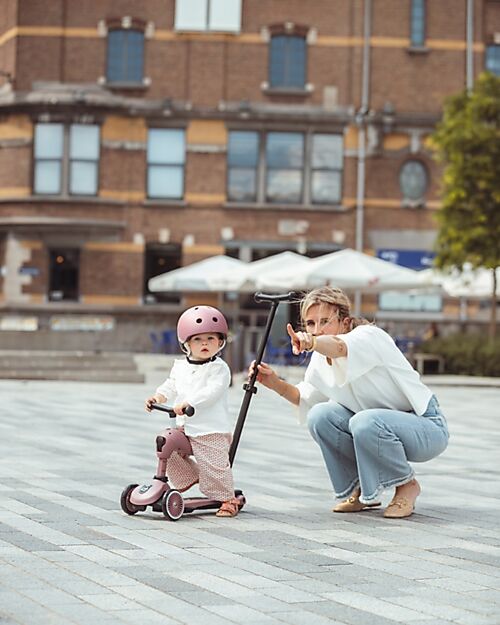 Scoot and Ride Monopattino a Triciclo con Barra di Spinta Highwaykick 1 Push and Go - Wildberry Biciclette senza Pedali