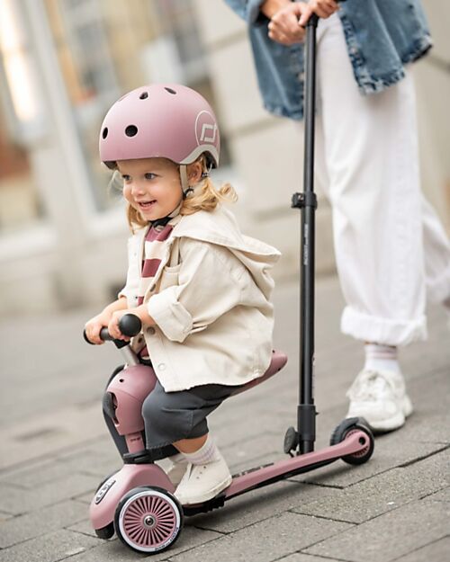 Scoot and Ride Monopattino a Triciclo con Barra di Spinta Highwaykick 1 Push and Go - Wildberry Biciclette senza Pedali