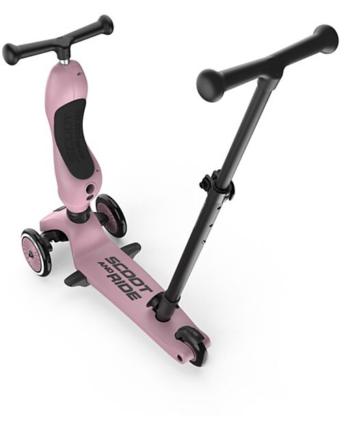 Scoot and Ride Monopattino a Triciclo con Barra di Spinta Highwaykick 1 Push and Go - Wildberry Biciclette senza Pedali