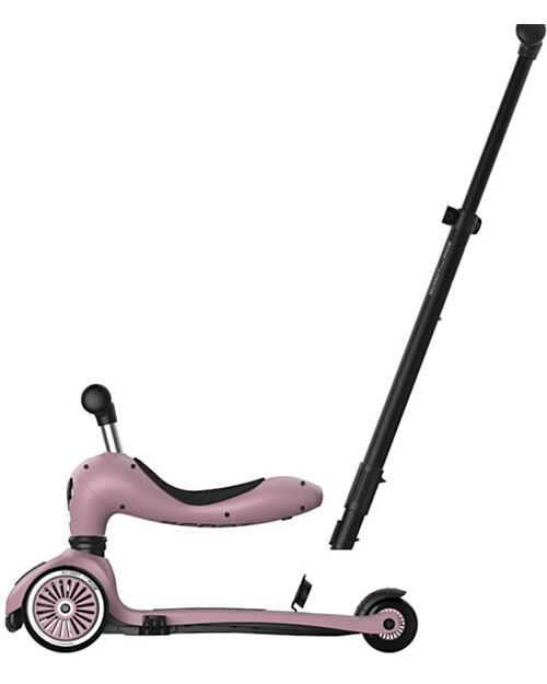 Scoot and Ride Monopattino a Triciclo con Barra di Spinta Highwaykick 1 Push and Go - Wildberry Monopattini