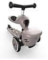 Scoot and Ride Monopattino e Triciclo 2in1 Highwaykick 1 Lifestyle - con Portaoggetti - Brown Lines - Da 1 a 5 anni Monopattini