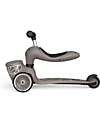 Scoot and Ride Monopattino e Triciclo 2in1 Highwaykick 1 Lifestyle - con Portaoggetti - Brown Lines - Da 1 a 5 anni Monopattini