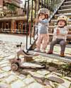 Scoot and Ride Monopattino e Triciclo 2in1 Highwaykick 1 Lifestyle - con Portaoggetti - Brown Lines - Da 1 a 5 anni Monopattini