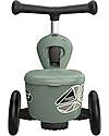Scoot and Ride Monopattino e Triciclo 2in1 Highwaykick 1 Lifestyle - con Portaoggetti - Green Lines - Da 1 a 5 anni Monopattini