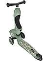 Scoot and Ride Monopattino e Triciclo 2in1 Highwaykick 1 Lifestyle - con Portaoggetti - Green Lines - Da 1 a 5 anni Monopattini