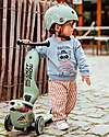 Scoot and Ride Monopattino e Triciclo 2in1 Highwaykick 1 Lifestyle - con Portaoggetti - Green Lines - Da 1 a 5 anni Monopattini