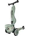 Scoot and Ride Monopattino e Triciclo 2in1 Highwaykick 1 Lifestyle - con Portaoggetti - Green Lines - Da 1 a 5 anni Monopattini