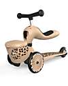 Scoot and Ride Monopattino e Triciclo 2in1 Highwaykick 1 Lifestyle - con Portaoggetti - Leopardato - Da 1 a 5 anni Monopattini
