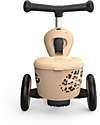 Scoot and Ride Monopattino e Triciclo 2in1 Highwaykick 1 Lifestyle - con Portaoggetti - Leopardato - Da 1 a 5 anni Monopattini
