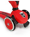 Scoot and Ride Monopattino e Triciclo 2in1 Highwaykick 1, Rosso - Da 1 a 5 anni Monopattini