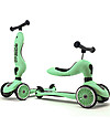 Scoot and Ride Monopattino e Triciclo 2in1 Highwaykick 1 - Verde Kiwi - Da 1 a 5 anni Monopattini