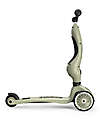 Scoot and Ride Monopattino e Triciclo 2in1 Highwaykick 1 - Verde Oliva - Da 1 a 5 anni Monopattini