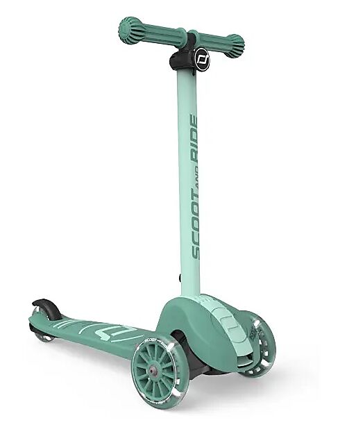 Scoot and Ride Monopattino Highwaykick 3S - Verde foresta - da 3 a 6 anni Monopattini