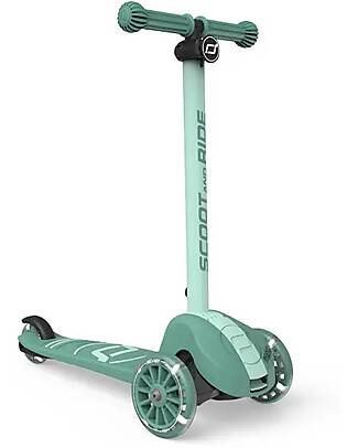 Scoot and Ride Monopattino Highwaykick 3S - Verde foresta - da 3 a 6 anni Monopattini