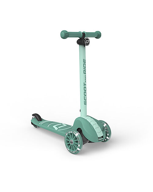 Scoot and Ride Monopattino Highwaykick 3S - Verde foresta - da 3 a 6 anni Monopattini