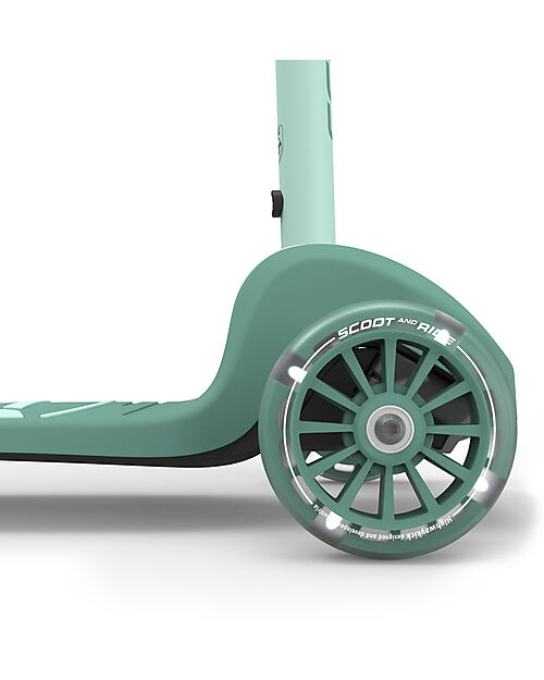 Scoot and Ride Monopattino Highwaykick 3S - Verde foresta - da 3 a 6 anni Monopattini