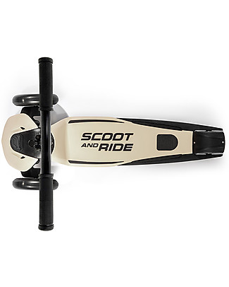 Scoot and Ride Monopattino Highwaykick 5 - Beige - da 5 anni Fino a 80 kg! Monopattini
