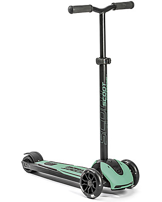 Scoot and Ride Monopattino Highwaykick 5 - Verde Foresta - da 5 anni Fino a 80 kg! Biciclette Senza Pedali