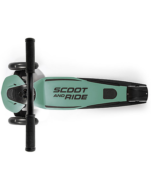 Scoot and Ride Monopattino Highwaykick 5 - Verde Foresta - da 5 anni Fino a 80 kg! Monopattini