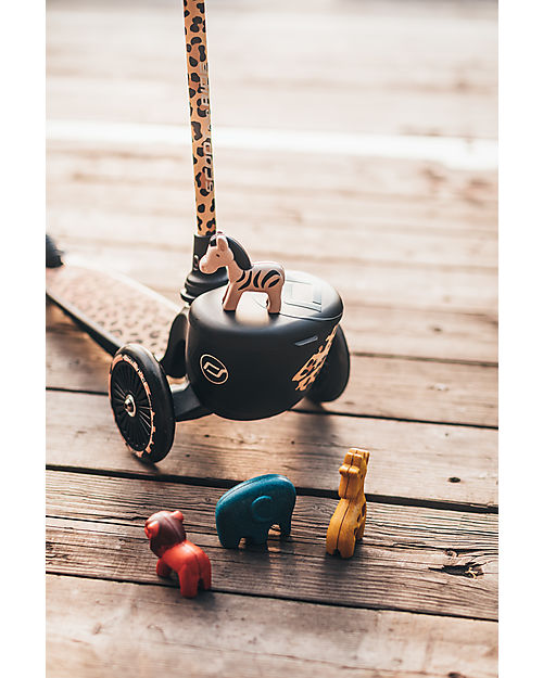 Scoot and Ride Monopattino HWK2 Lifestyle - Leopardo - 2 ai 5 anni - Fino a 50kg! Monopattini