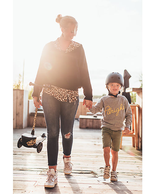 Scoot and Ride Monopattino HWK2 Lifestyle - Leopardo - 2 ai 5 anni - Fino a 50kg! Monopattini