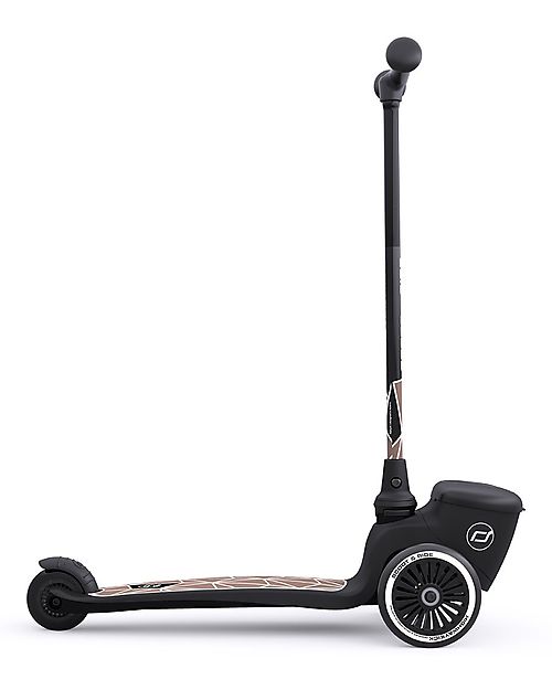 Scoot and Ride Monopattino HWK2 Lifestyle - Linee Marroni - 2 ai 5 anni - Fino a 50kg! Monopattini
