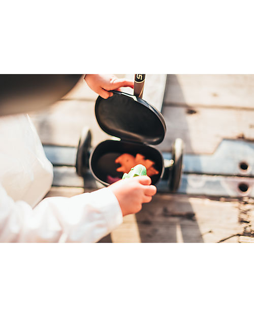 Scoot and Ride Monopattino HWK2 Lifestyle - Linee Marroni - 2 ai 5 anni - Fino a 50kg! Monopattini