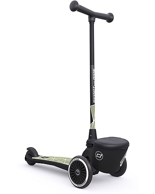 Scoot and Ride Monopattino HWK2 Lifestyle - Linee Verdi - 2 ai 5 anni - Fino a 50kg! Monopattini