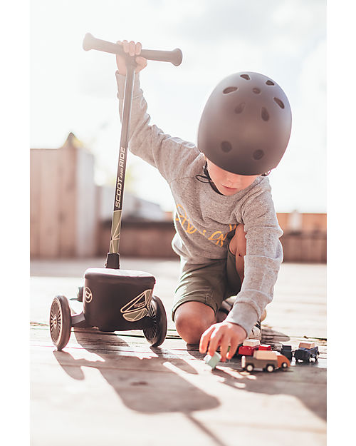 Scoot and Ride Monopattino HWK2 Lifestyle - Linee Verdi - 2 ai 5 anni - Fino a 50kg! Monopattini