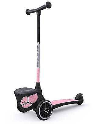 Scoot and Ride Monopattino HWK2 Lifestyle - Rosa Riflettente - 2 ai 5 anni - Fino a 50kg! Monopattini