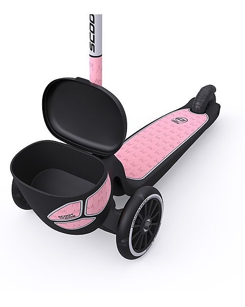 Scoot and Ride Monopattino HWK2 Lifestyle - Rosa Riflettente - 2 ai 5 anni - Fino a 50kg! Monopattini