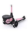 Scoot and Ride Monopattino HWK2 Lifestyle - Rosa Riflettente - 2 ai 5 anni - Fino a 50kg! Monopattini