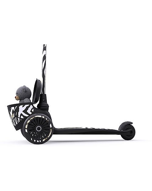 Scoot and Ride Monopattino HWK2 Lifestyle - Zebra - 2 ai 5 anni - Fino a 50kg! Monopattini