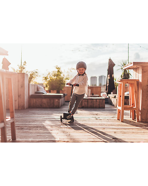 Scoot and Ride Monopattino HWK2 Lifestyle - Zebra - 2 ai 5 anni - Fino a 50kg! Monopattini