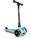 Scoot and Ride Monopattino Richiudibile Highwaykick 3 LED - Blu Mirtillo -  Da 3 a 6 anni Monopattini