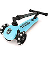Scoot and Ride Monopattino Richiudibile Highwaykick 3 LED - Blu Mirtillo -  Da 3 a 6 anni Monopattini