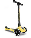 Scoot and Ride Monopattino Richiudibile Highwaykick 3 LED - Giallo Limone -  Da 3 a 6 anni Monopattini